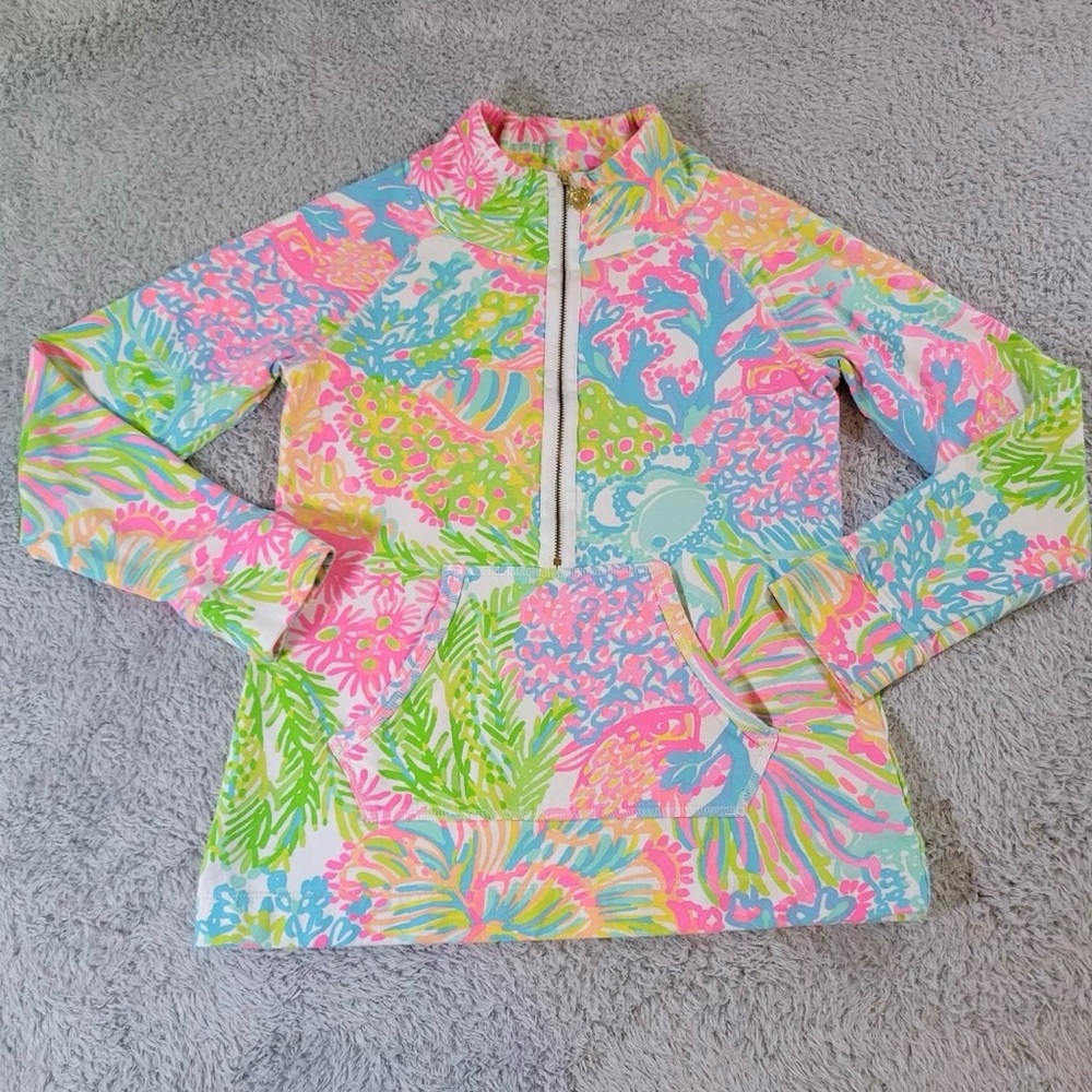 Lilly Pulitzer XS Half Zip Pullover